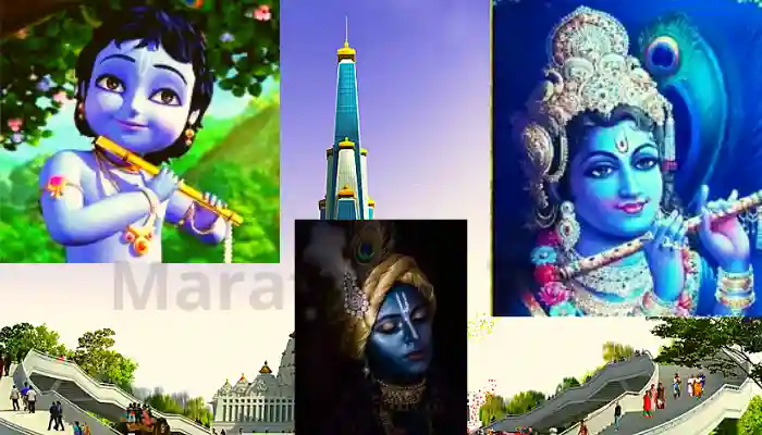 So Lord Krishna is therefore the body color blue or black