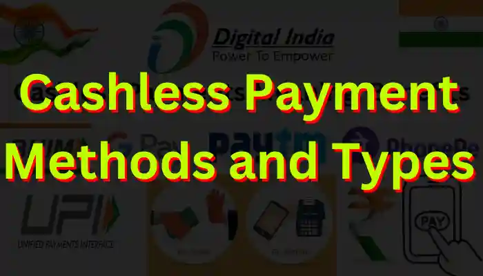 Cashless Payment Types and Methods