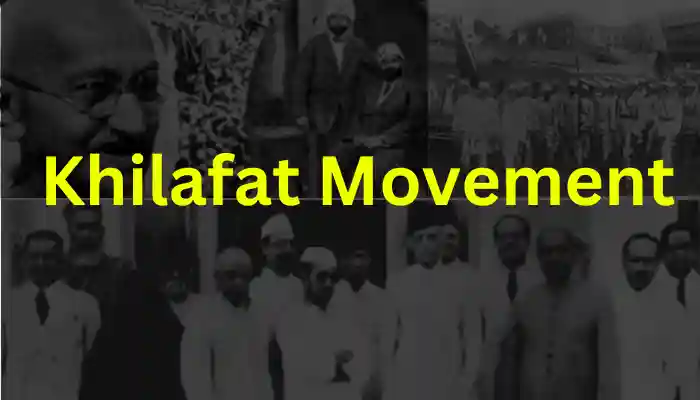 khilafat movement information in marathi
